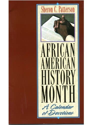 Book cover for African American History Month: A Calendar of Devotions by Patterson, Sheron C.
