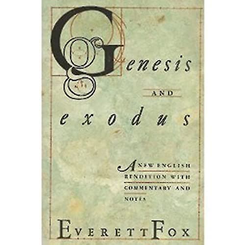 Book cover for Genesis And Exodus by Fox, Everett