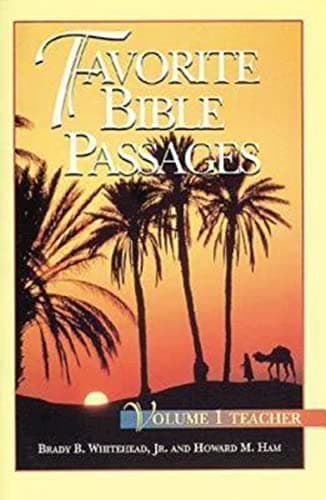 Book cover for Favorite Bible Passages Volume 1 Leader by Ham, Howard M.