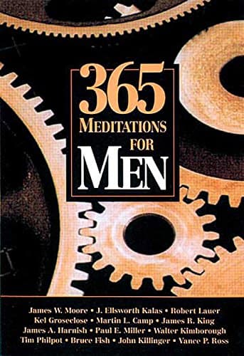 Book cover for 365 Meditations for Men by Harnish, James A.