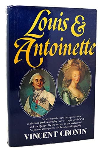 Book cover for Louis and Antoinette by Cronin, Vincent