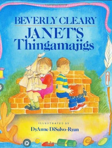 Book cover for Janet's Thingamajigs by Cleary, Beverly