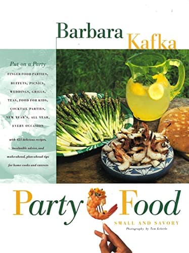 Book cover for Party Food: Small and Savory by Kafka, Barbara