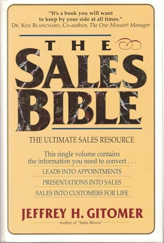 Book cover for The Sales Bible by Gitomer,Jeffrey H.