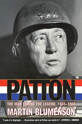 Book cover for Patton: The Man Behind the Legend, 1885-1945 by Blumenson, Martin