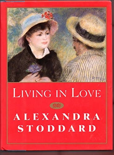 Book cover for Living in Love by Stoddard, Alexandra
