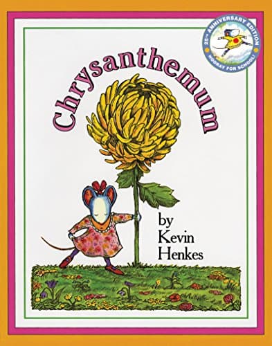 Book cover for Chrysanthemum by Kevin Henkes