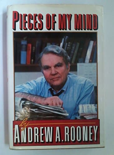 Book cover for Pieces of My Mind by Andrew A. Rooney
