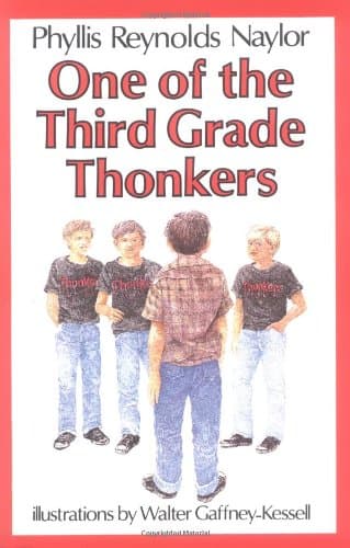 Book cover for One of the Third-Grade Thonkers by Naylor, Phyllis Reynolds