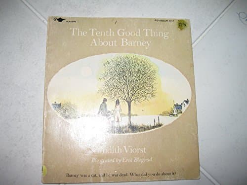 Book cover for The Tenth Good Thing About Barney by JudithViorst