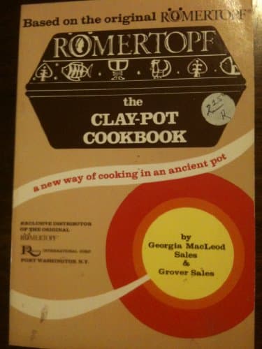 Book cover for The Clay Pot Cookbook by Sales, Georgia