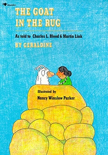 Book cover for The Goat in the Rug by Blood, Charles L.