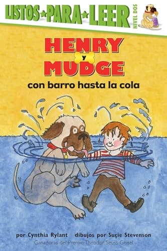 Book cover for Henry y Mudge con barro hasta la cola (Henry and Mudge in Puddle Trouble): Ready-to-Read Level 2 (Henry & Mudge) (Spanish Edition) by Rylant, Cynthia