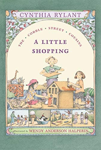 Book cover for A Little Shopping (Cobble Street Cousins) by Rylant, Cynthia