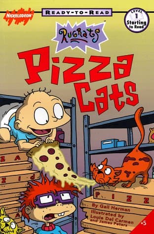 Book cover for Pizza Cats (Rugrats Ready-to-Read, Level 1) by Gail Herman