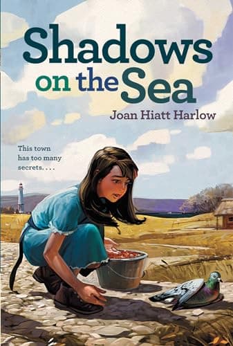 Book cover for Shadows on the Sea (Aladdin Historical Fiction) by Harlow, Joan Hiatt