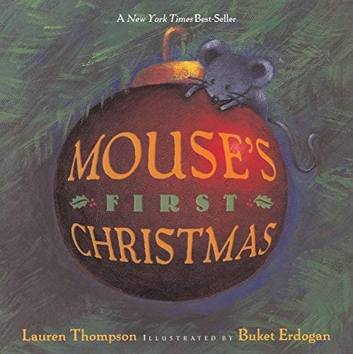 Book cover for Mouse's First Christmas by Thompson, Lauren