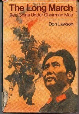 Book cover for The Long March: Red China Under Chairman Mao by Lawson, Don