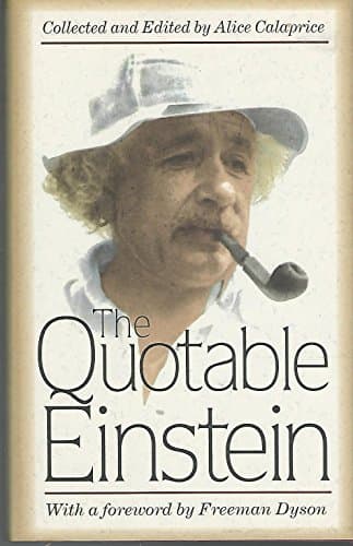Book cover for The Quotable Einstein by Einstein, Albert