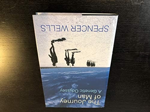 Book cover for The Journey of Man: A Genetic Odyssey by Spencer Wells