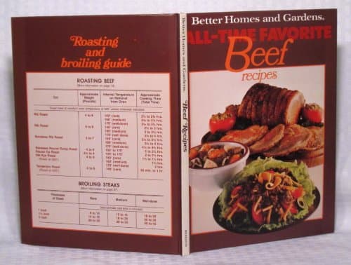 Book cover for Better Homes and Gardens All-Time Favorite Beef Recipes by Better Homes & Gardens