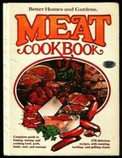 Book cover for Better Homes and Gardens Meat Cook Book by Better Homes and Gardens Test Kitchen