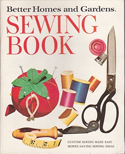 Book cover for Sewing Book by Better Homes & Gardens