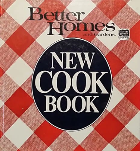 Book cover for Better Homes and Gardens New Cook Book by Bh