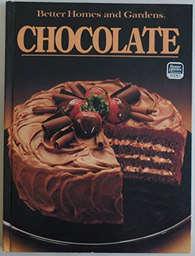 Book cover for Better Homes and Gardens Chocolate by better-homes-gardens