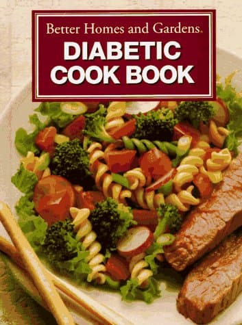 Book cover for Better Homes and Gardens Diabetic Cookbook by Staff of Publisher
