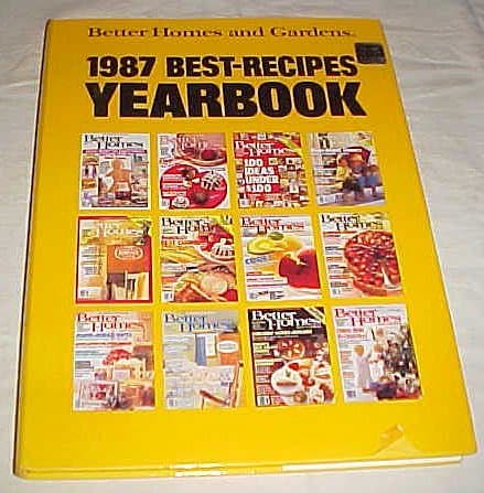 Book cover for Better Homes and Gardens 1987 Best-Recipes Yearbook by Better Homes and Gardens Editors
