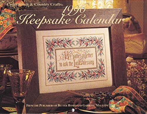 Book cover for Cal 96 Cross Stitch and Country Crafts by Banker, Susan