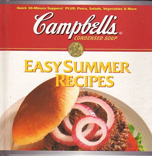 Book cover for Campbell's Easy Summer Recipes by Pat Teberg