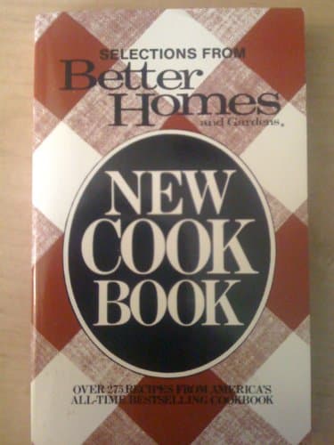 Book cover for Better Homes and Gardens New Cookbook (Better Homes & Gardens New Cookbooks) by Better Homes and Gardens