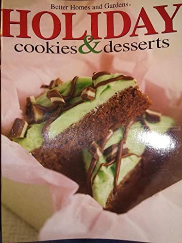 Book cover for Holiday Cookies & Desserts by Better Homes and Gardens