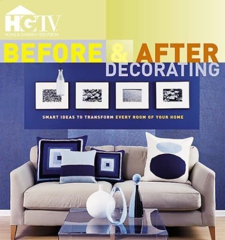 Book cover for HGTV Before & After Decorating by Hgtv