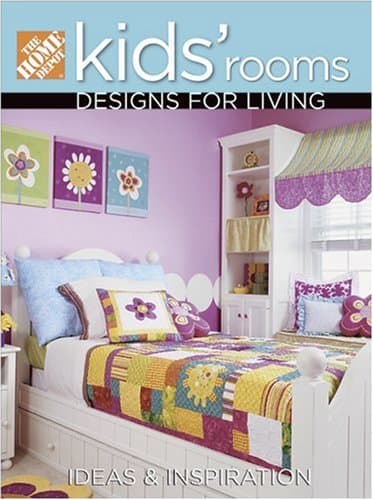 Book cover for The Home Depot Kids' Rooms: Designs for Living by The Home Depot