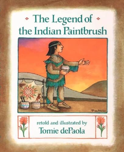 Book cover for The Legend of the Indian Paintbrush by dePaola, Tomie