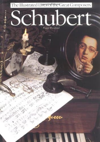 Book cover for Schubert (Illustrated Lives of the Great Composers) by Woodford, Peggy