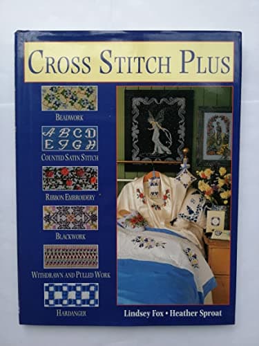 Book cover for Cross Stitch Plus by Fox, Lindsey