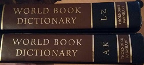 Book cover for The World book dictionary by Unknown