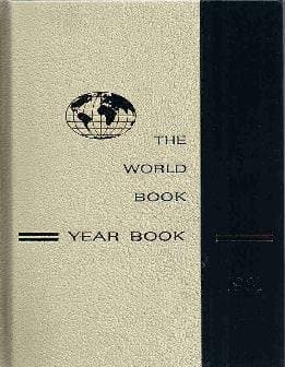 Book cover for The World Book Year Book 1981 by World Book Editors