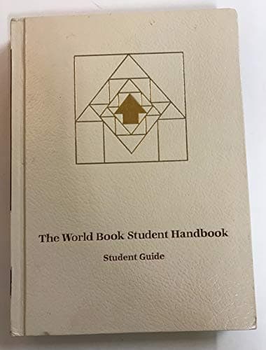 Book cover for The World Book Student Handbook: Student Guide by World Book