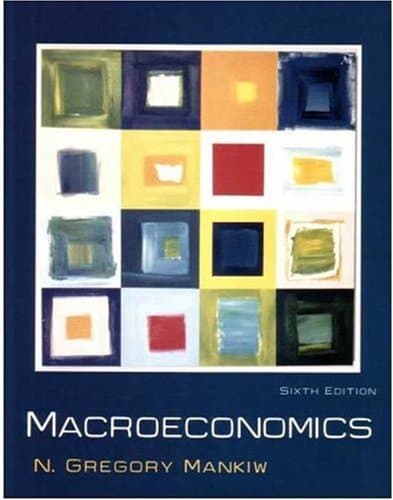Book cover for Macroeconomics by Mankiw, N. Gregory