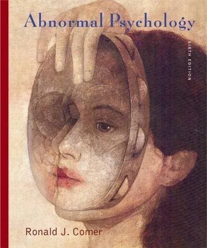 Book cover for Abnormal Psychology by Comer, Ronald J.