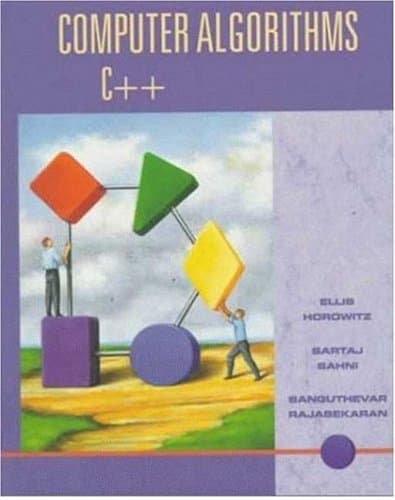 Book cover for Computer Algorithms C++ by Horowitz, Ellis