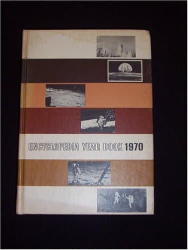 Book cover for Encyclopedia Year Book 1970 by Helen Hynson Merrick