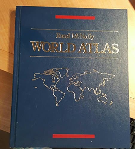 Book cover for Rand McNally World Atlas by Rand McNally