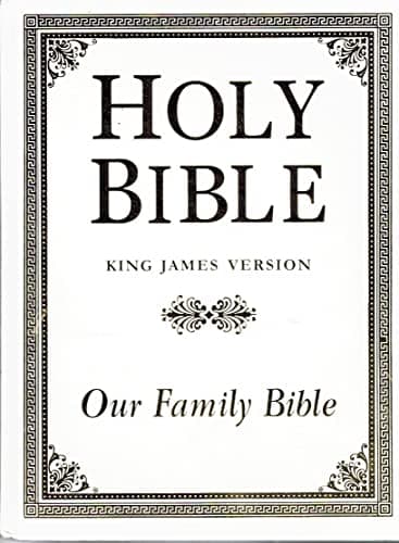 Book cover for Holy Bible King James Version (Our Family Bible) by Nelson Bibles