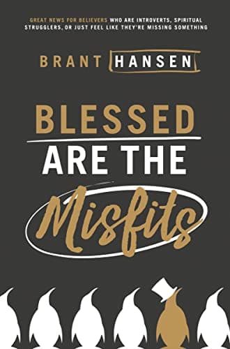 Book cover for Blessed Are the Misfits: Great News for Believers who are Introverts, Spiritual Strugglers, or Just Feel Like They're Missing Something by Hansen, Brant